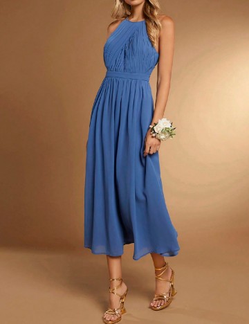 Rochie medie SHEIN, albastru