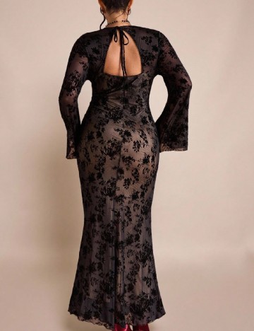 Rochie lunga SHEIN CURVE, negru
