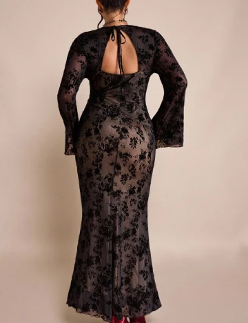 Rochie lunga SHEIN CURVE, negru