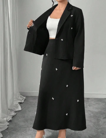 Compleu SHEIN CURVE, negru