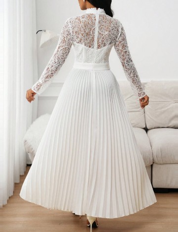 Rochie lunga SHEIN, alb