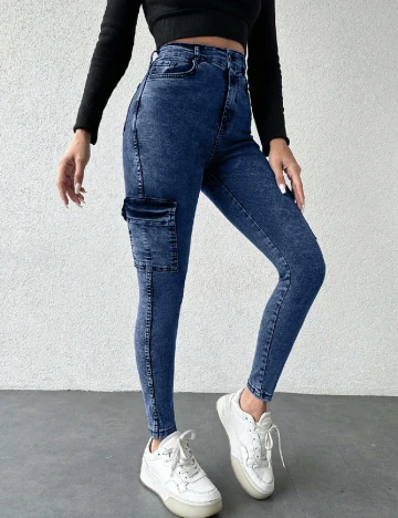 Blugi SHEIN, albastru