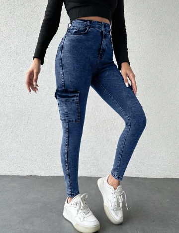 Blugi SHEIN, albastru