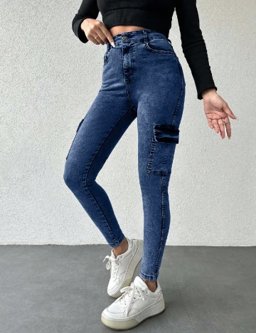 Blugi SHEIN, albastru