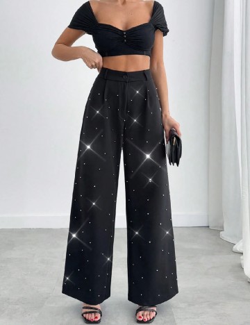 Pantaloni SHEIN, negru