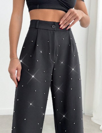 Pantaloni SHEIN, negru