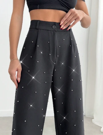 Pantaloni SHEIN, negru