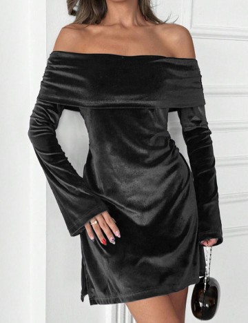
						Rochie scurta Cosmina, negru