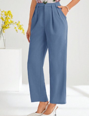 Pantaloni SHEIN, albastru