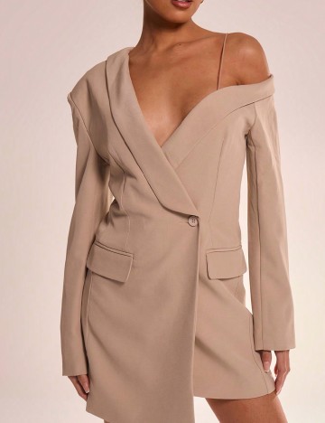 
						Rochie scurta Musera, bej