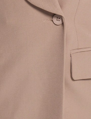 Rochie scurta Musera, bej