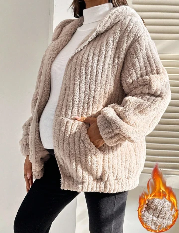 Jacheta SHEIN Maternity, bej