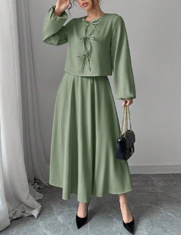 
						Compleu SHEIN, verde