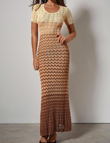 
						Rochie lunga SHEIN, mix culori