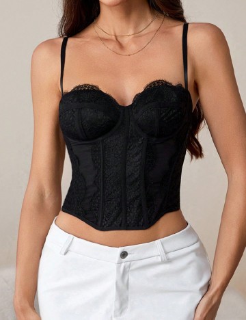 Corset SHEIN, negru