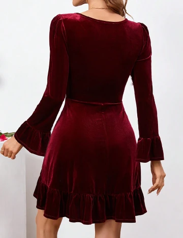 Rochie scurta SHEIN, rosu