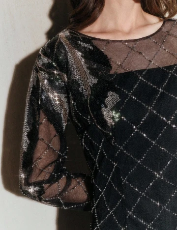 Rochie scurta Anewsta, negru