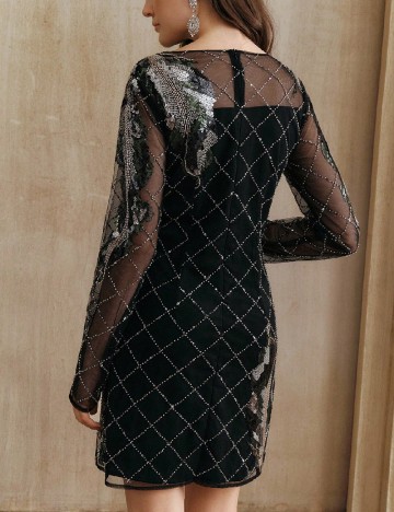 Rochie scurta Anewsta, negru