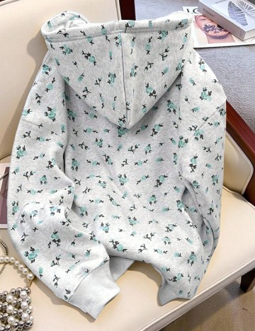 Hanorac SHEIN, gri deschis