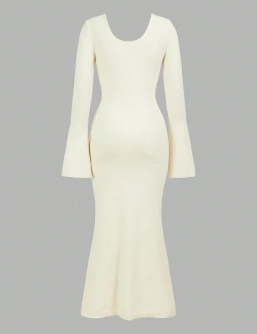 Rochie lunga SHEIN, ecru
