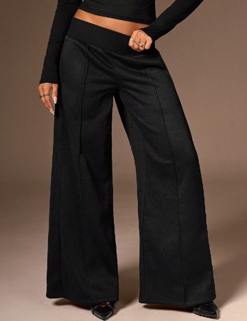 Pantaloni SHEIN, negru