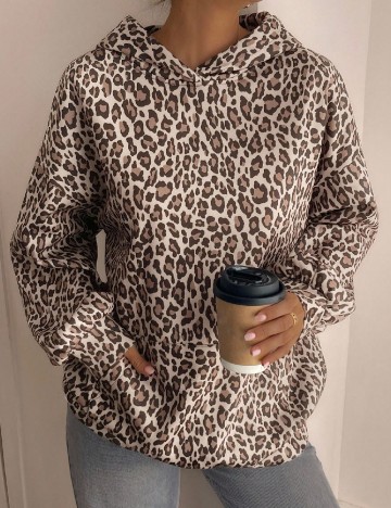 Hanorac SHEIN, animal print