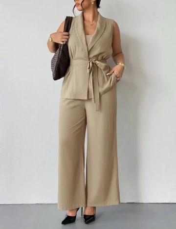 Compleu SHEIN CURVE, bej