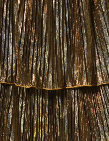 Rochie scurta Cosmina, auriu