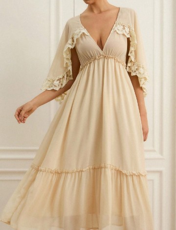 Rochie medie SHEIN, crem