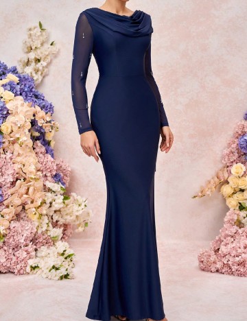 
						Rochie lunga SHEIN, bleumarin