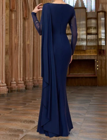Rochie lunga SHEIN, bleumarin