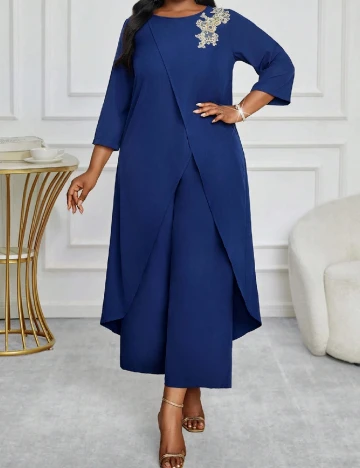 Compleu SHEIN CURVE, bleumarin