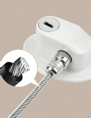 Incuietoare SHEIN, alb