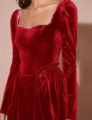 Rochie scurta SHEIN, rosu