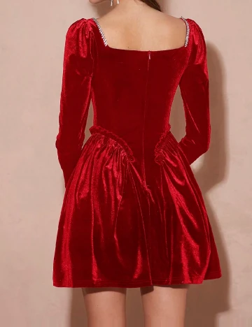 Rochie scurta SHEIN, rosu