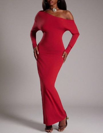
						Rochie lunga SHEIN, rosu