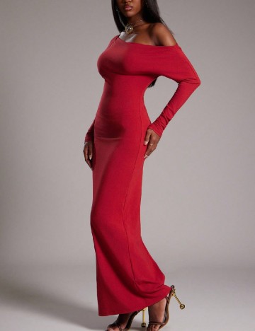 Rochie lunga SHEIN, rosu