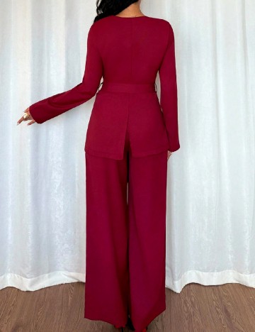 Compleu SHEIN, visiniu