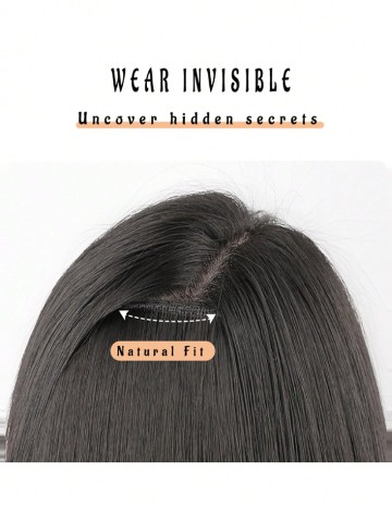 Extensie de par SHEIN, maro inchis