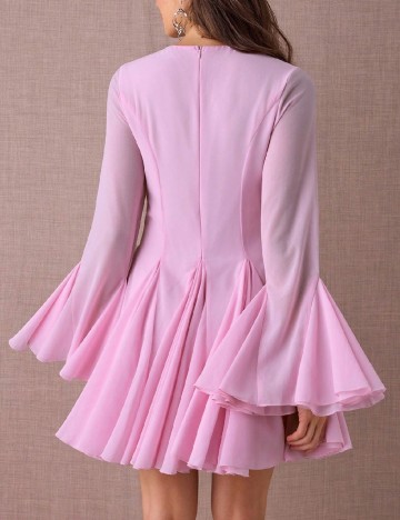 Rochie scurta SHEIN, roz