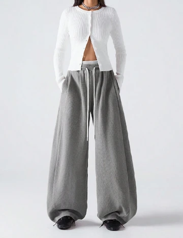 Pantaloni SHEIN, gri