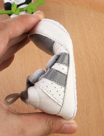 Adidasi Shein Kids, alb/gri