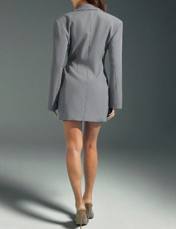 Rochie scurta SHEIN, gri