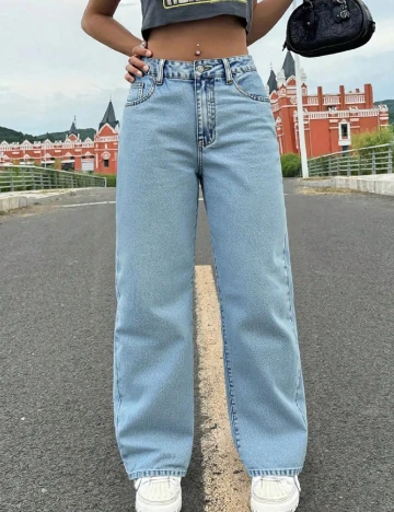 Blugi SHEIN, albastru