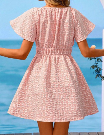 Rochie scurta SHEIN, roz