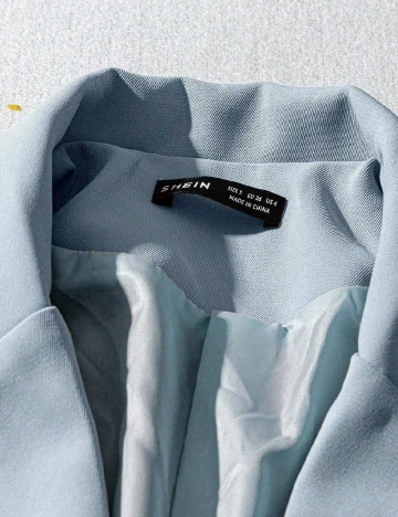 Sacou SHEIN, albastru