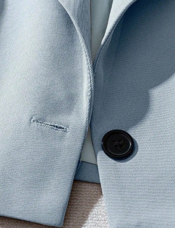 Sacou SHEIN, albastru