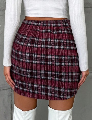 Fusta SHEIN, visiniu