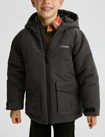 Geaca Reserved, gri inchis