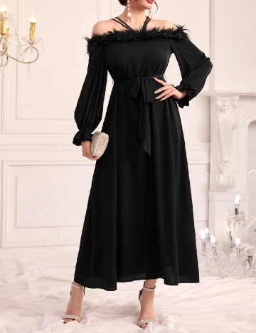 Rochie lunga SHEIN, negru